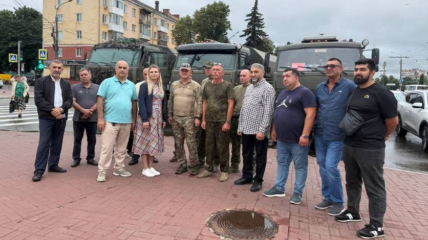 Азербайджанская община Орла отправила груз для бойцов СВО